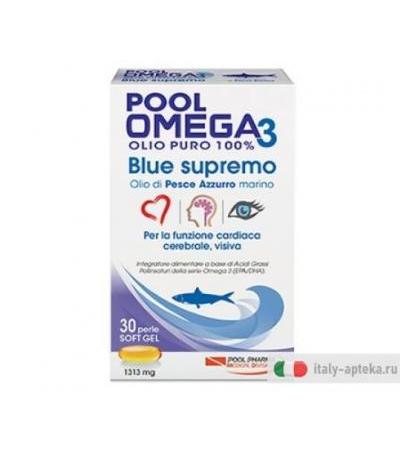 Pool Omega3 Blue Supremo 30cps