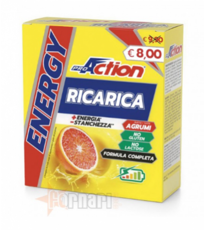 PROACTION ENERGY RICARICA 10 BUSTE Agrumi