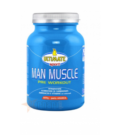 ULTIMATE ITALIA MAN MUSCLE PRE WORKOUT 500 GR Arancia