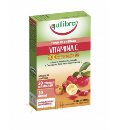 EQUILIBRA VITAMINA C 30 CPR Arancia Rossa