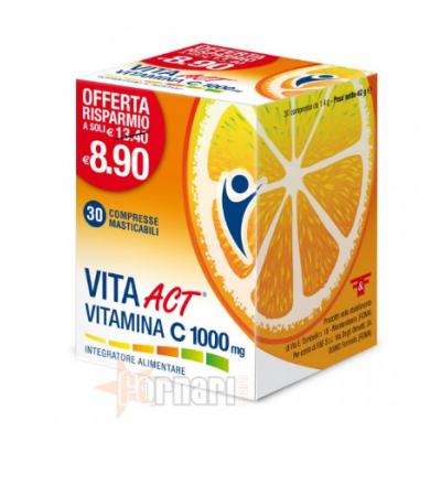  ACT - F&F VITA ACT VITAMINA C 30 CPR