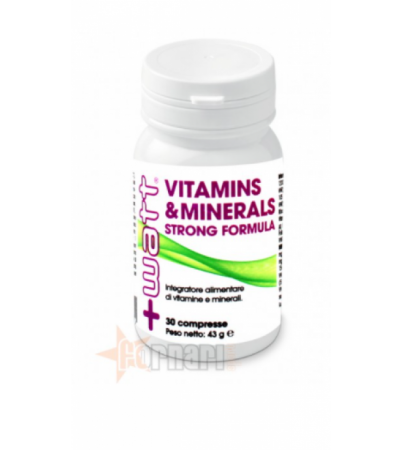 +WATT VITAMINS & MINERALS 30 CPR