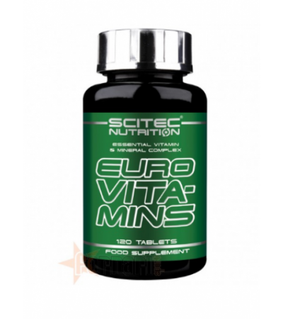 SCITEC EURO VITA-MINS 120 CPR