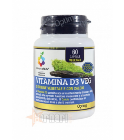 OPTIMA VITAMINA D3 VEG 60 CPS