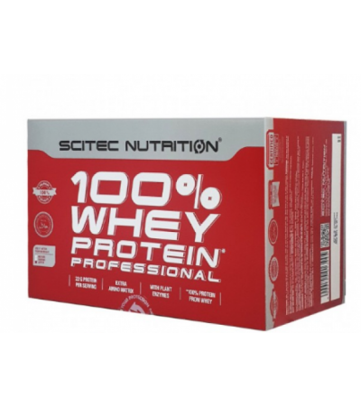 SCITEC 100% WHEY PROFESSIONAL BOX 30 BUSTE DA 30 GR Variety