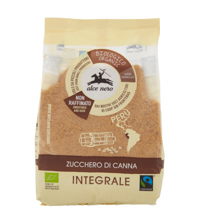 Alce nero Zucchero di Canna Integrale 500 g