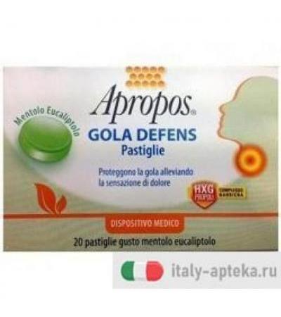 Apropos Gola Defens Menta/eucalipto