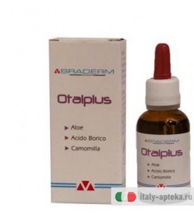 BRADERM OTAL-PLUS GOCCE 30ML