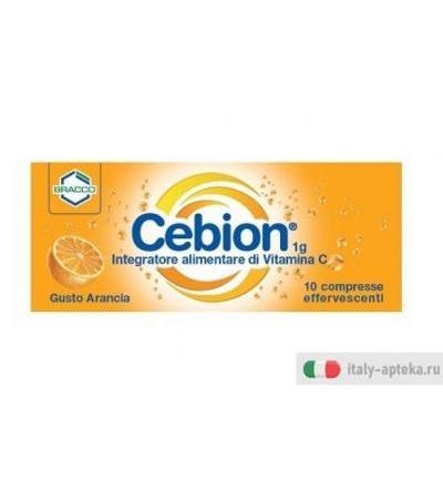 Cebion Effervescente Vitamina C Arancia 10 Compresse