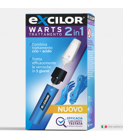 Excilor Warts Trattamento 2 In 1