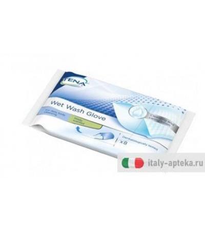 Tena Wet  Wash Glove 8pz