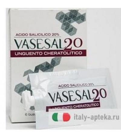 Vasesal 20 Unguento 6 Buste