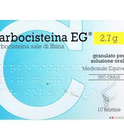 Carbocisteina EG 10 bustine da 2,70 g