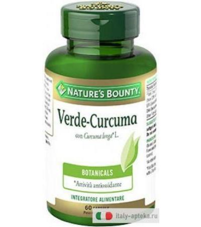 Nature's Bounty Verde-Curcuma 60 capsule