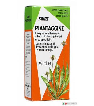 Salus Piantaggine integratore per la gola 250 ml