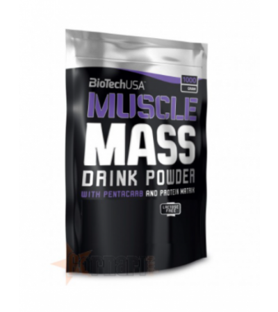  BIOTECH USA MUSCLE MASS 1 KG Cioccolato