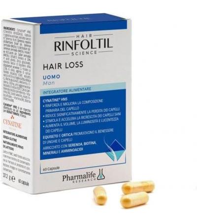 Rinfoltil Hair Loss integratore alimentare uomo 60cps